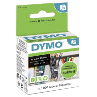 Etykiety DYMO 24x12mm S0722530 białe uniwersalne 1000szt.