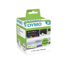 Etykiety DYMO 89x36mm S0722400 99012 białe adresowe