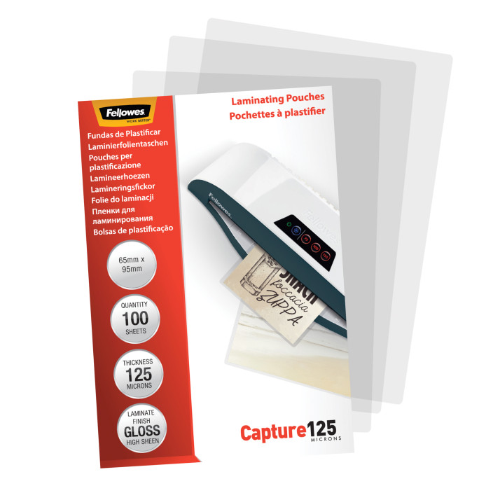 Folia do laminacji FELLOWES 125mic. 65x95 100ark. (3)