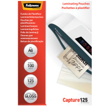Folia do laminacji FELLOWES 125mic. A6 100ark. (1)