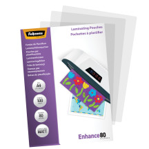Folia do laminacji FELLOWES matowa 80mic. A4 100ark. (2)