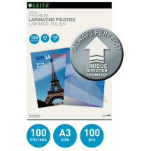 Folia do laminacji LEITZ UDT A3 100mic 100szt. (2)