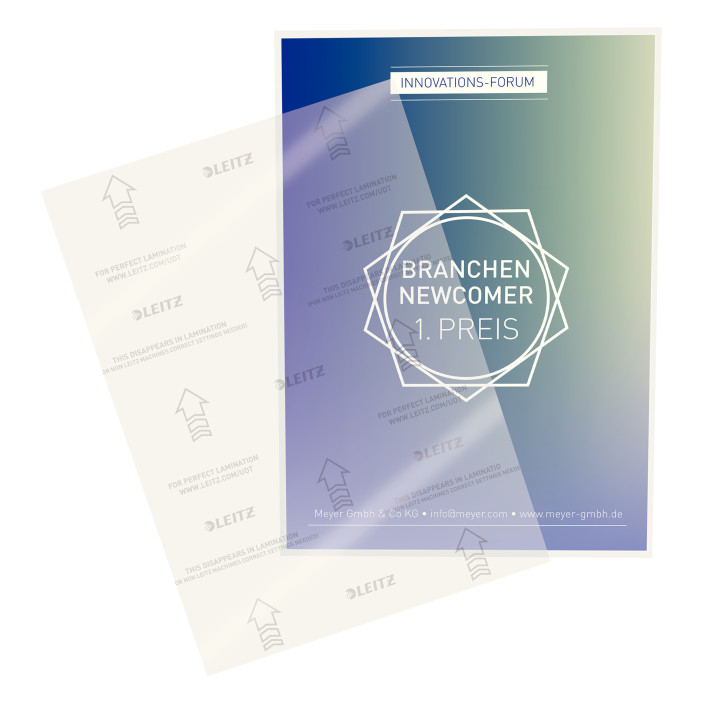 Folia do laminacji LEITZ UDT A4 100mic 100szt. (2)