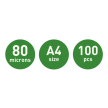 Folia do laminacji LEITZ UDT A4 80mic. 100szt. (18)