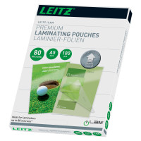 Folia do laminacji LEITZ UDT A5 80mic 100szt.