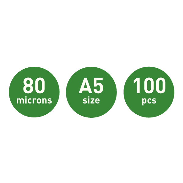 Folia do laminacji LEITZ UDT A5 80mic 100szt. (5)