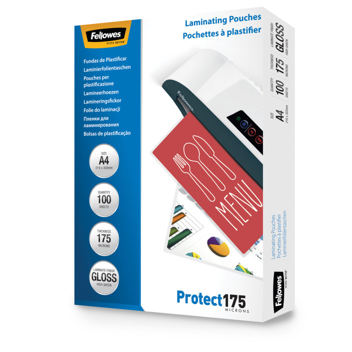 Folia do laminowania FELLOWES A4 175mic. 100ark.