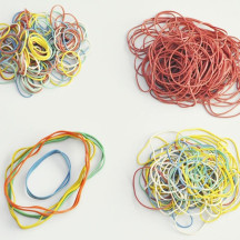 Gumki recepturki Q-CONNECT 25g mix kolorów (2)