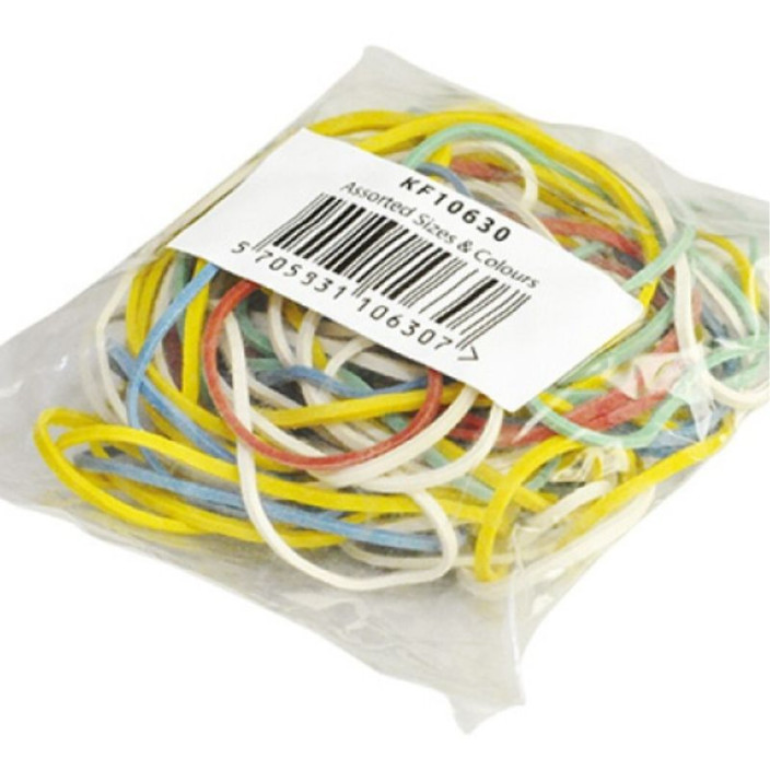 Gumki recepturki Q-CONNECT 25g mix kolorów (3)