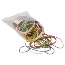 Gumki recepturki Q-CONNECT 25g mix kolorów (5)