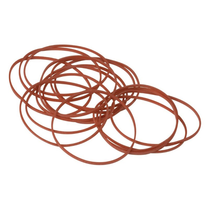 Gumki recepturki Q-CONNECT średnica 50mm 100g czerwone (1)