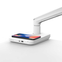 Hub do uchwytów FELLOWES TALLO z ładowarką indukcyjną biały