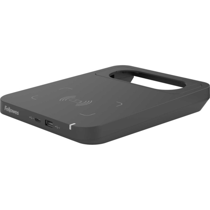 Hub do uchwytów FELLOWES TALLO z ładowarką indukcyjną czarny