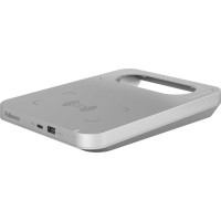 Hub FELLOWES do uchwytów TALLO z ładowarką indukcyjną srebrny