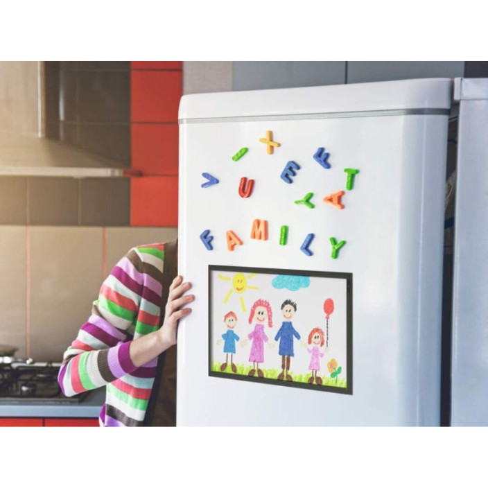 Kieszeń na dokumenty DURABLE A4 magnetyczna szara