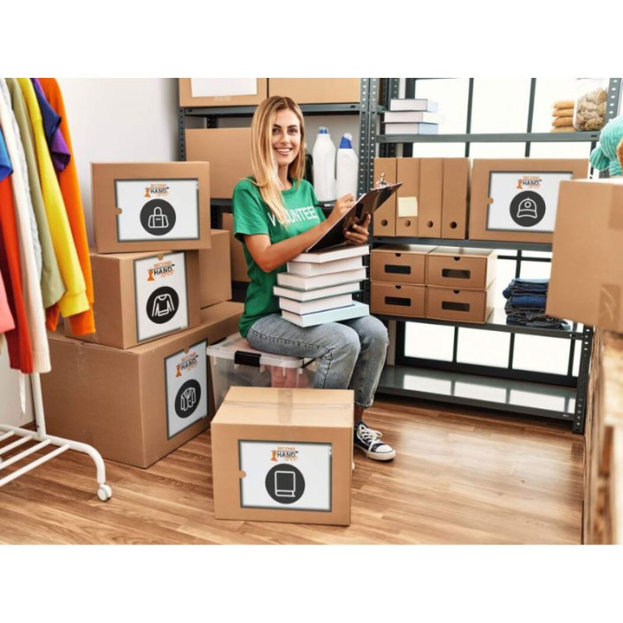 Kieszeń na dokumenty DURABLE samoprzylepna A4 szara