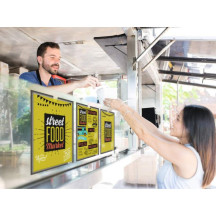 Kieszeń na dokumenty DURABLE samoprzylepna A4 szara