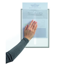 Kieszeń na dokumenty magnetyczna A4 szara DURABLE 501557