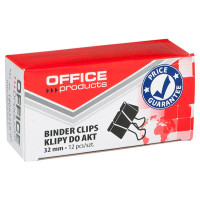 Klipsy do papieru OFFICE PRODUCTS 32mm 12szt.