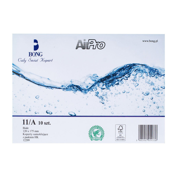 Koperta bąbelkowa A11 100x165mm 200szt.