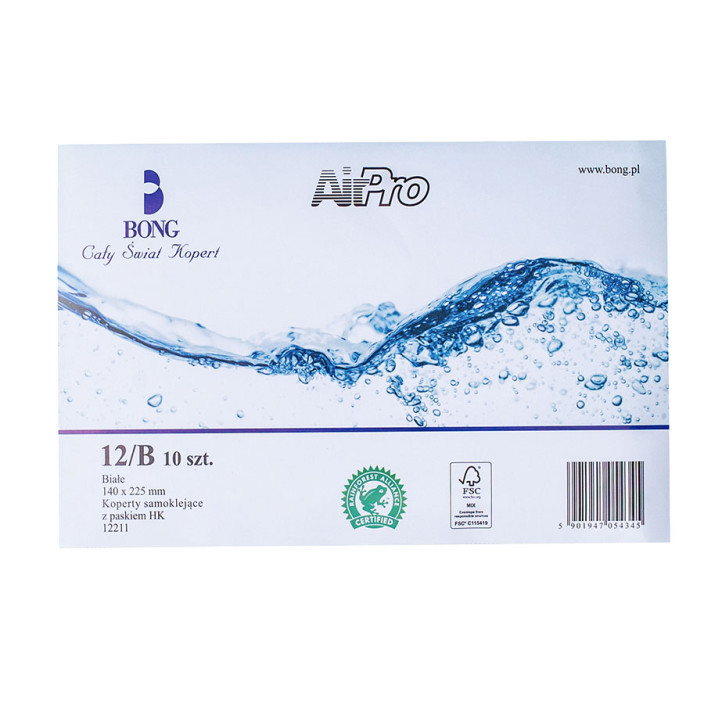 Koperta bąbelkowa B12 120x225mm 200szt.