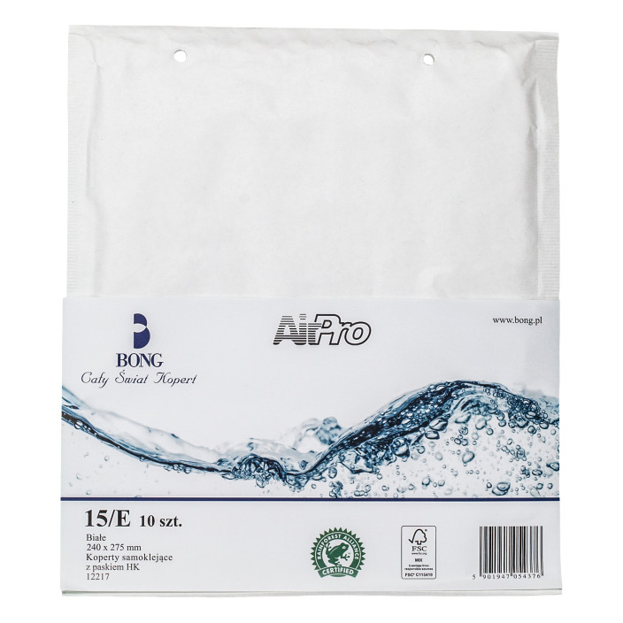 Koperta bąbelkowa E/15 240x275mm AirPro 10szt.