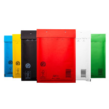 Koperta bąbelkowa G/17 250x350mm AirPro Color czarna 100szt.