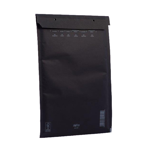 Koperta bąbelkowa G/17 250x350mm AirPro Color czarna 100szt.