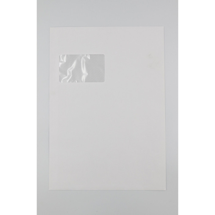 Koperta C4 229x324 HK biała okno lewe góra 250szt.