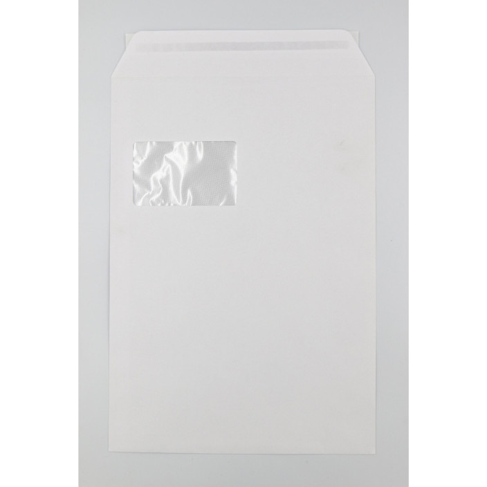 Koperta C4 229x324 HK biała okno lewe góra 250szt.