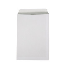 Koperta C4 229x324 HK z paskiem biała 50szt.