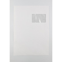 Koperta C4 HK biała okno prawe góra 229x324 250szt.