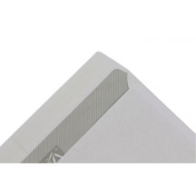 Koperta DL 110x220 HK z paskiem biała 50szt.