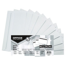 Koperta DL 110x220 SK biała OFFICE PRODUCTS 10szt.
