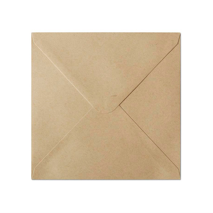 Koperta ozdobna 160x160mm 120g/m2 Galeria Papieru Nature ciemnobeżowa 10szt. 280320