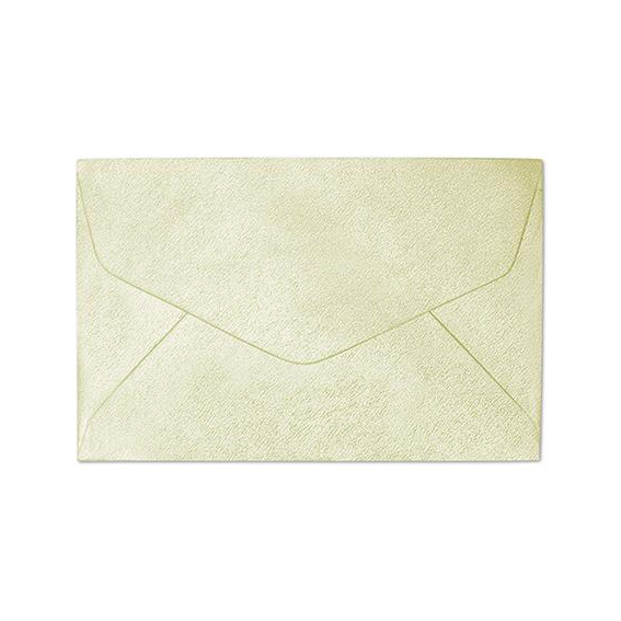 Koperta ozdobna 70x110mm 120g/m2 Galeria Papieru Millenium kremowa 10szt. 282402