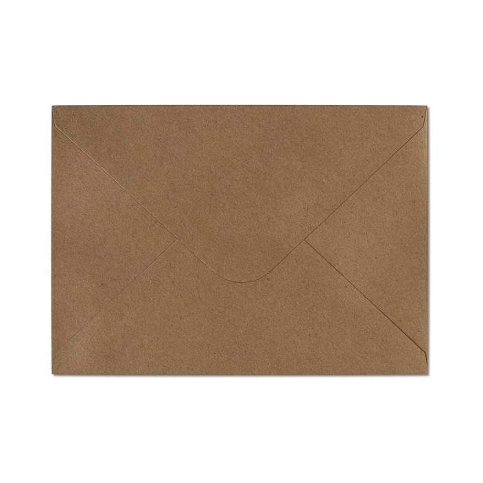 Koperta ozdobna C6 120g/m2 Galeria Papieru Kraft ciemnobeżowa 10szt. 280222