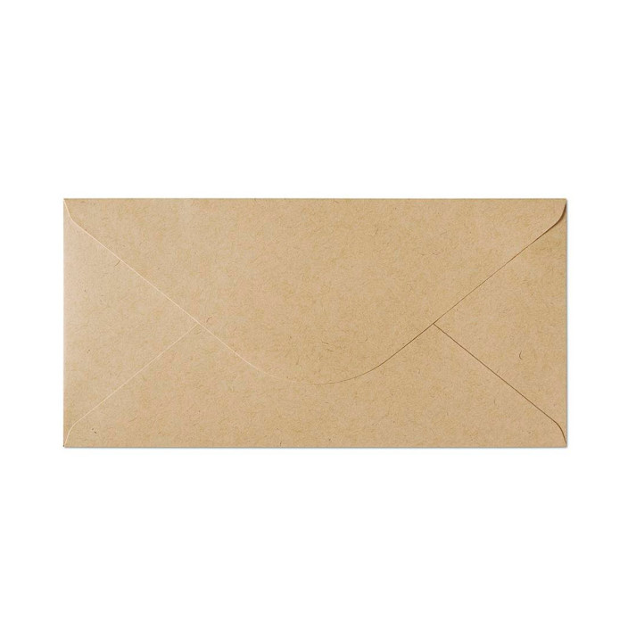 Koperta ozdobna DL Galeria Papieru Nature ciemnobeżowa 280120 10szt.