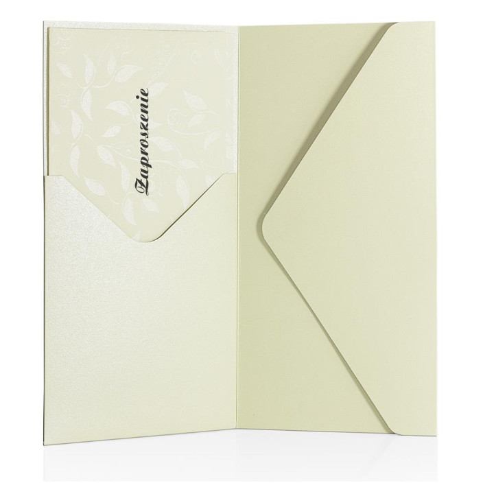 Koperta ozdobna DL/SP 220g/m2 Galeria Papieru Pearl kremowa 5szt. 280902
