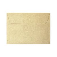 Koperta ozdobna Galeria Papieru C6 120g/m2 Pearl złota 10szt.