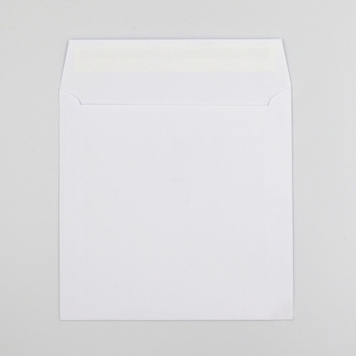 Koperta ozdobna K4 170x170 HK AMBER biała 50szt.