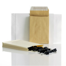 Koperta rozszerzana C4 HK RBD 229x324x40mm brązowa 25szt.