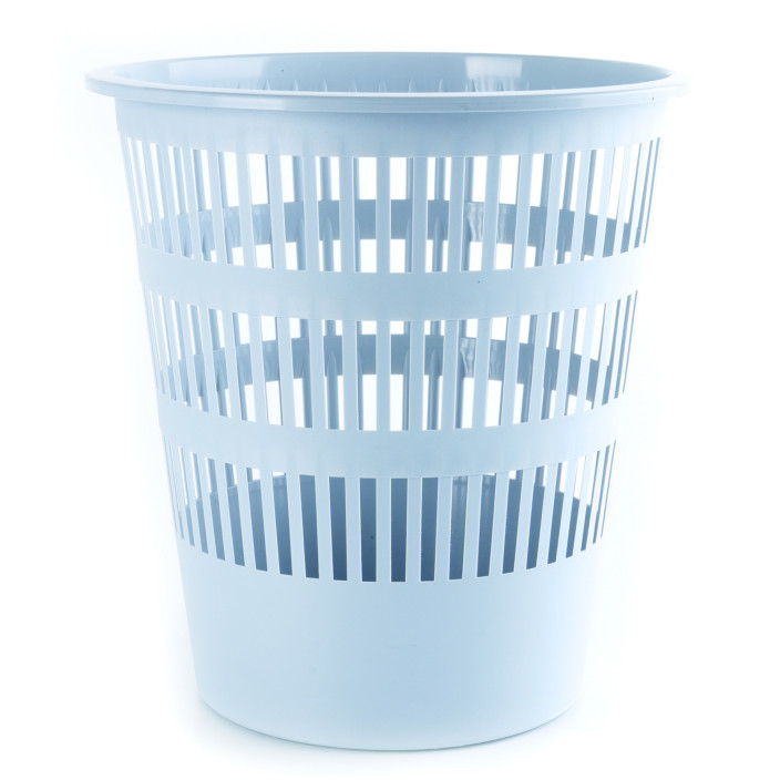 Kosz na śmieci DONAU ażurowy szary 16l