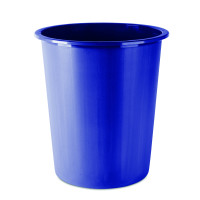 Kosz na śmieci DONAU okrągły niebieski 14l