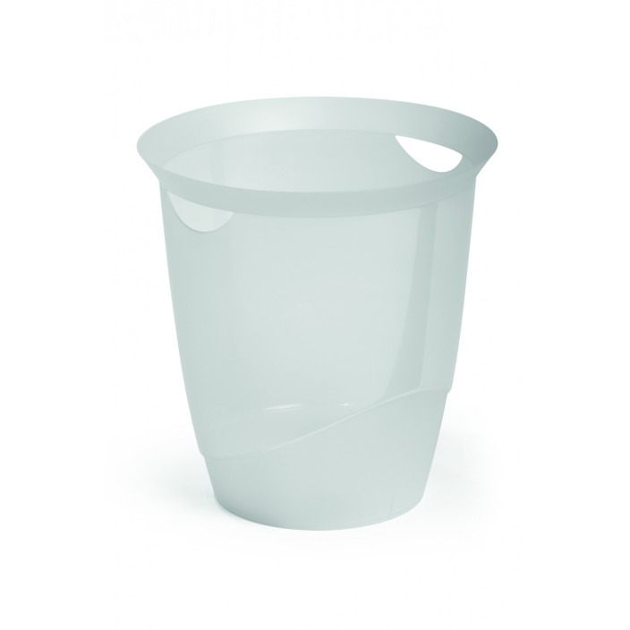 Kosz na śmieci DURABLE Trend bezbarwny 16l