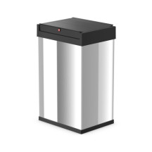 Kosz na śmieci HAILO L Big-Box Swing srebrny 35l