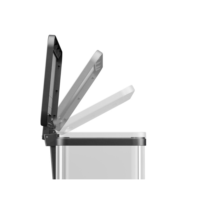 Kosz na śmieci HAILO L Öko duo Plus stalowy 17+9l