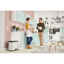 Kosz na śmieci HAILO L Öko trio Plus biały 3x9l