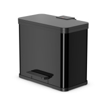 Kosz na śmieci HAILO L Öko trio Plus czarny 3x9l