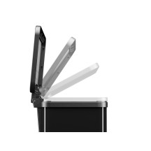 Kosz na śmieci HAILO L Öko uno Plus czarny 17l